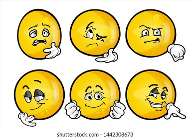 Cartoon Characters Pickle Ball Speech Bubbles Stock Vector (Royalty ...