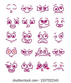 set emoticon for animation face
