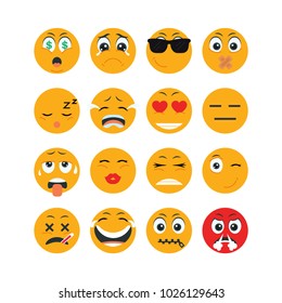 Set Of Emoticon Character