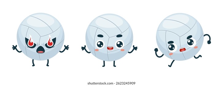 Conjunto de iconos lindos de Emoticon 