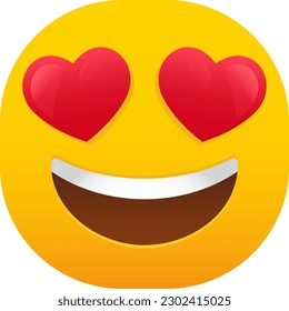 set of emoticon face vector illustration