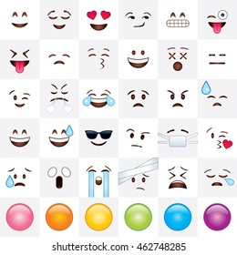 Set of Emoticons