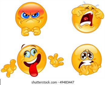 Set of emoticons