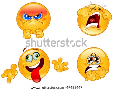 Set of emoticons