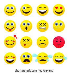 Emoji Smiley Face Vector Design Art Stock Vector (Royalty Free ...