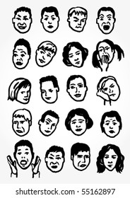 Set Of Emotions