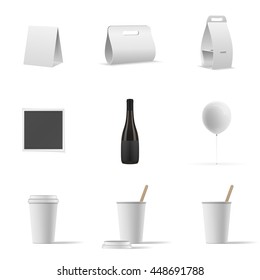 Set of empty Mockup Objects