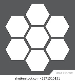 set of empty photo frame with white border and black rectangle element on transparent background. template or mockup decoration for design 