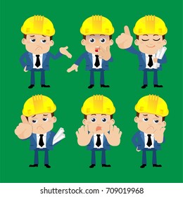 Set of engineer