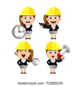 Set of engineer