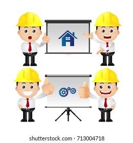 Set of engineer