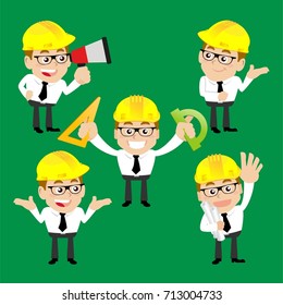 Set of engineer
