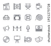 Set of Entertainment icon. Entertainment pack symbol template for graphic and web design collection logo vector illustration