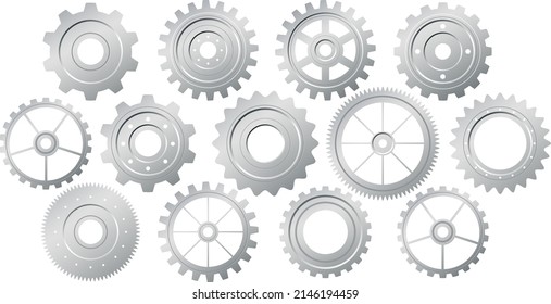 Set of equipment needed for science experiment illustration