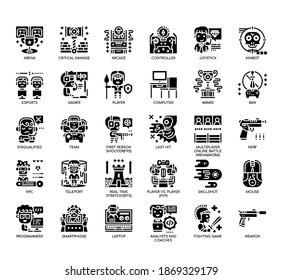 Conjunto de iconos perfectos de línea delgada y píxel para cualquier proyecto web y de aplicación. 