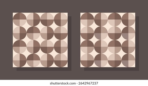 Set of essential geometric printable seamless patterns. Modern trendy hand made geometry abstract printable pattern ideas for textile, home decor, banner, template, poster, carpet and rugs.