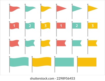 A set of essential items and flags for various events. We are developing color variations, so please choose your favorite color.