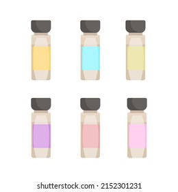 Set of essential oils of 6 types