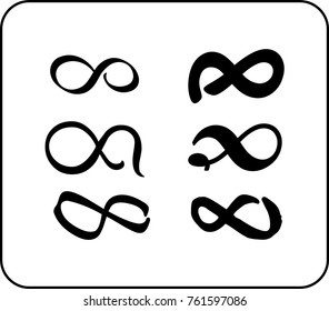 Set of eternity signs