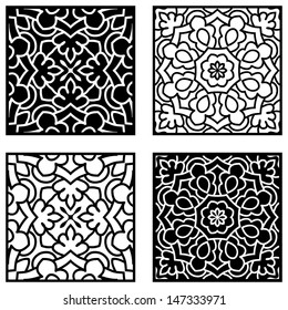 Set Of Ethnic Ornaments For Design