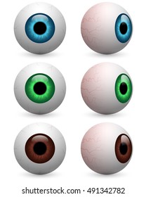 Set of eyeballs