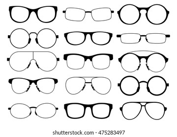 a set of eyeglasses 