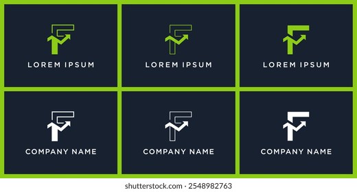 set F abstract business and financial