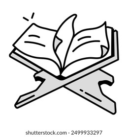 Set of  Faith Doodle Style Icons 

