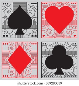 1,397 Fancy Playing Cards Images, Stock Photos & Vectors | Shutterstock