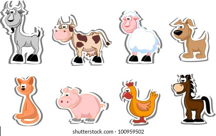 Set Funny Dogs Showing Their Butts Stock Vector (Royalty Free) 1338089816