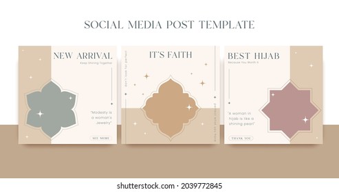  set of fashion social media post