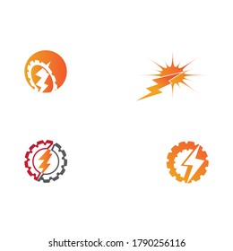 Establecer la naturaleza del símbolo del vector de plantilla de logotipo más rápido