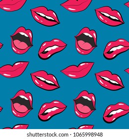 set of female lips.lip and mouth vector illustration