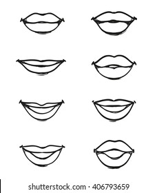 2,616 Talking Mouth Shapes Images, Stock Photos & Vectors 