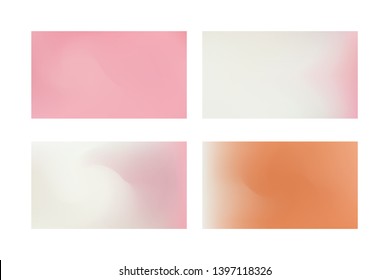 Set of Festive abstract background. Modern colorful flow poster.