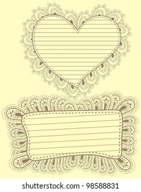 Set of festive banner