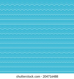 Set of fifteen seamless vector stroke border lines, each presented in three kinds of thickness