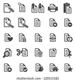 set of files icons