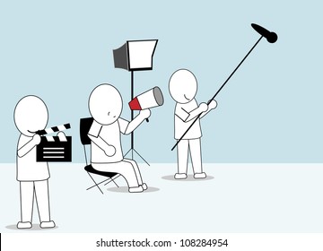 set of film director