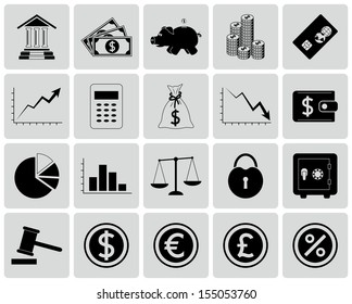 Set of Finance Icons