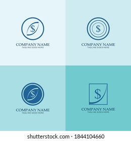 Ideas de modelo de diseño de logotipo de finanzas