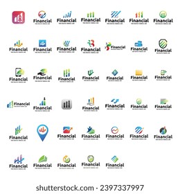 Set Set Set Set mit Logo-Designs, Vektorgrafik, Logo-Symbol