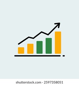 A set of financial charts representing data analysis, business growth, market trends, and economic performance in a professional setting.