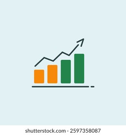 A set of financial charts representing data analysis, business growth, market trends, and economic performance in a professional setting.
