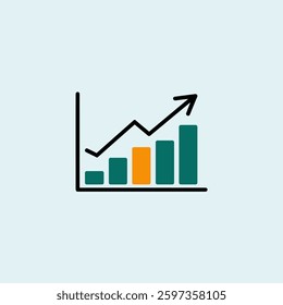 A set of financial charts representing data analysis, business growth, market trends, and economic performance in a professional setting.