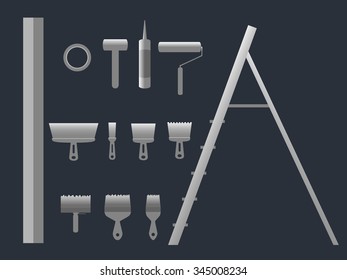 Set finishing work