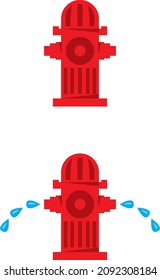 a set of fire hydrant icons
