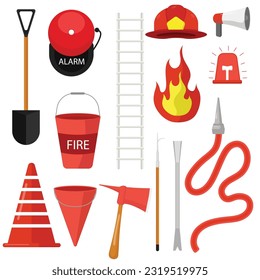 set of the firefighter element collection