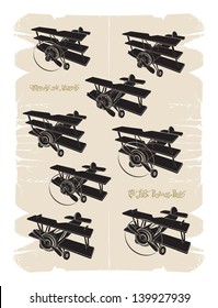 Set the first propeller planes, vector