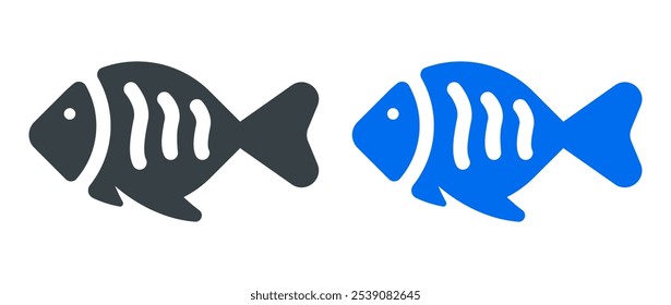 Set of fish,fish vector icon